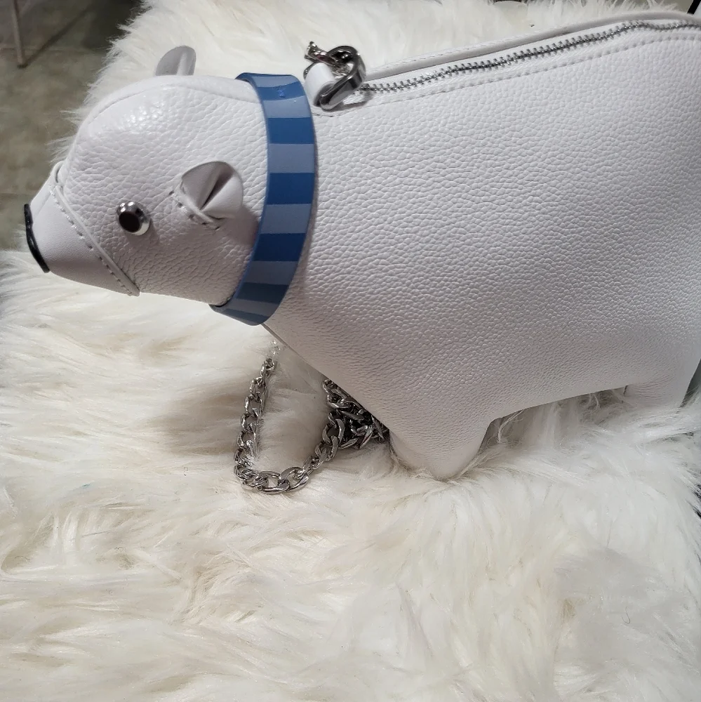 Kate Spade New York Polar Bear Arctic Friends Crossbody Bag